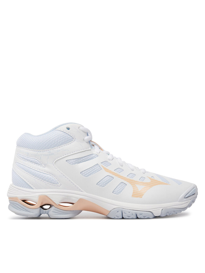 Mizuno Scarpe indoor Mizuno Wave Voltage Mid V1GC216535 Bianco