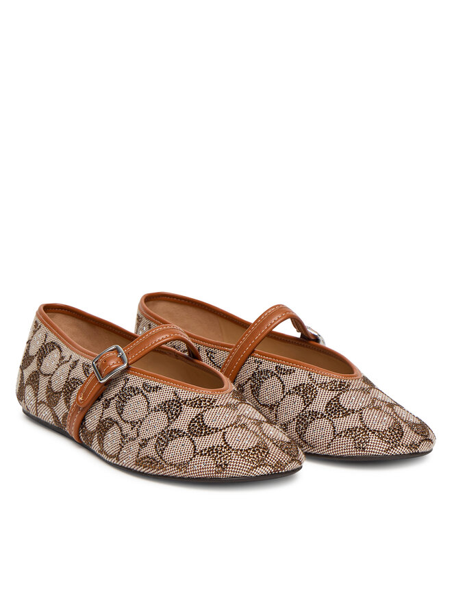 Coach Μπαλαρίνες Coach Mary Jane CBP01 Καφέ