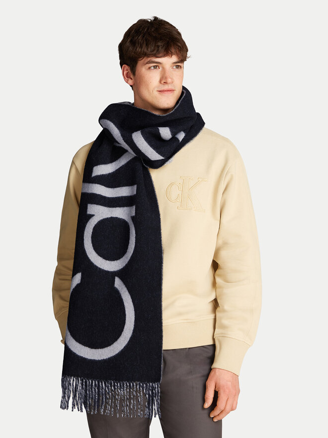 Calvin Klein Зимен шал Calvin Klein Classic K50K512369 Сив
