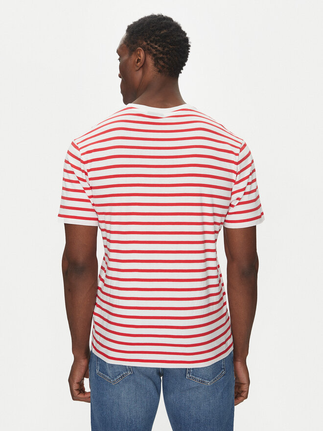 Save The Duck Save The Duck T-Shirt DT1743M BESY20 Rot Regular Fit