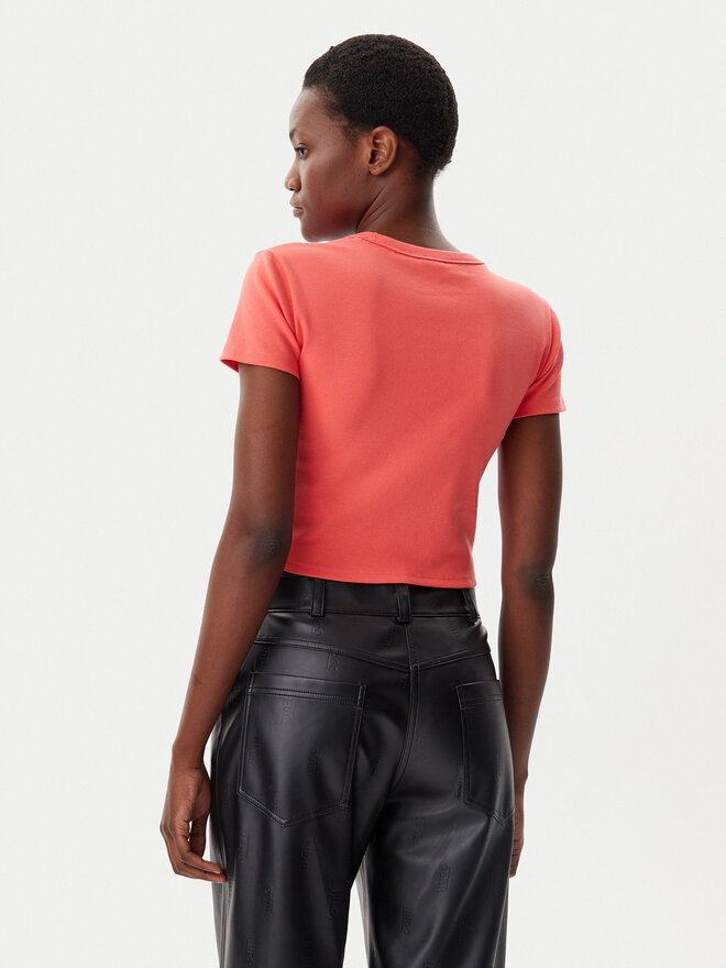HUGO HUGO Póló Delanor 50512000 Piros Slim Fit