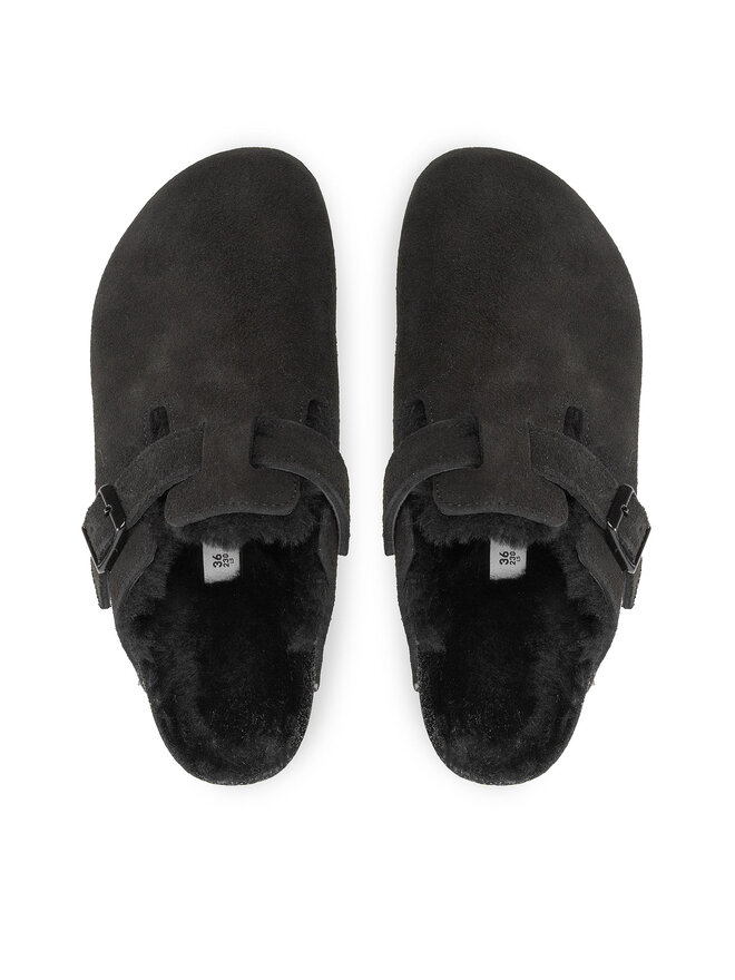 Birkenstock Тапочки Birkenstock Boston Vl/Shearling 0259883 Чорний