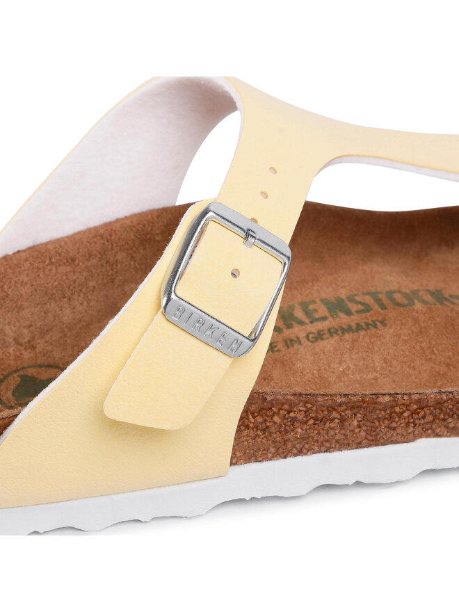 Zehentrenner Birkenstock Gizeh Bs Gelb eschuhe