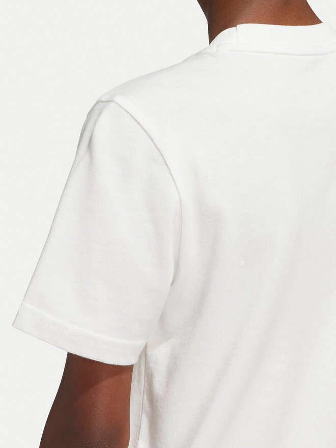 adidas adidas Marškinėliai IX5266 Écru Regular Fit
