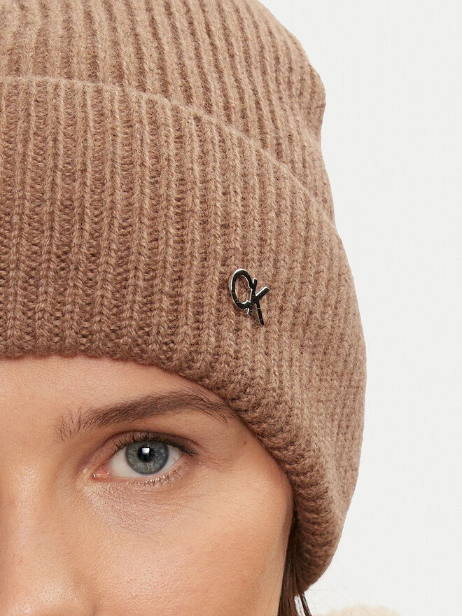 Calvin Klein Gorro Calvin Klein Chunky K60K612873 Beis