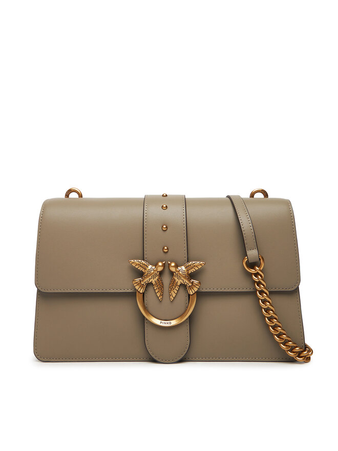 PINKO Сумка PINKO Love One Classic ST.CL Al 25-26 PLTT 105857 A0F1 Сірий