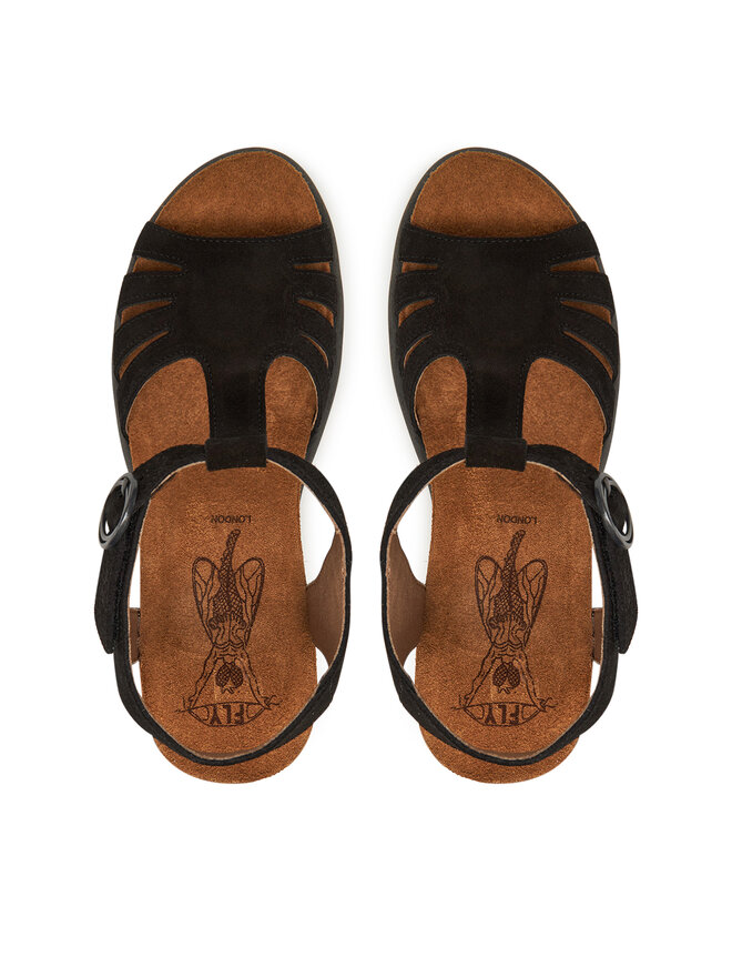 Fly London Sandale Fly London Gaitfly P144959007 Crna
