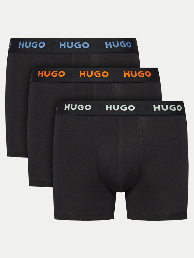 HUGO Hugo Σετ μποξεράκια 3 τμχ 50517886 Μαύρο