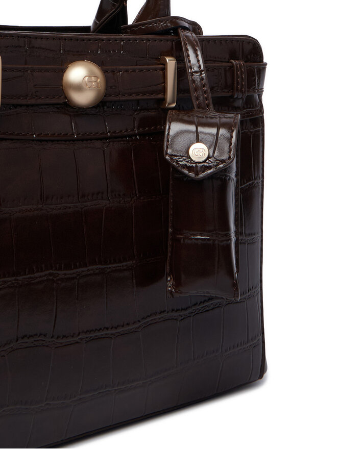 GINO ROSSI Handtasche GINO ROSSI EO-KY-389C Dunkelbraun