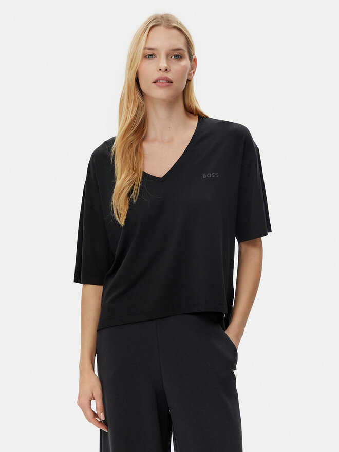 BOSS BOSS T-Shirt CP Stripe 50535723 Schwarz Relaxed Fit