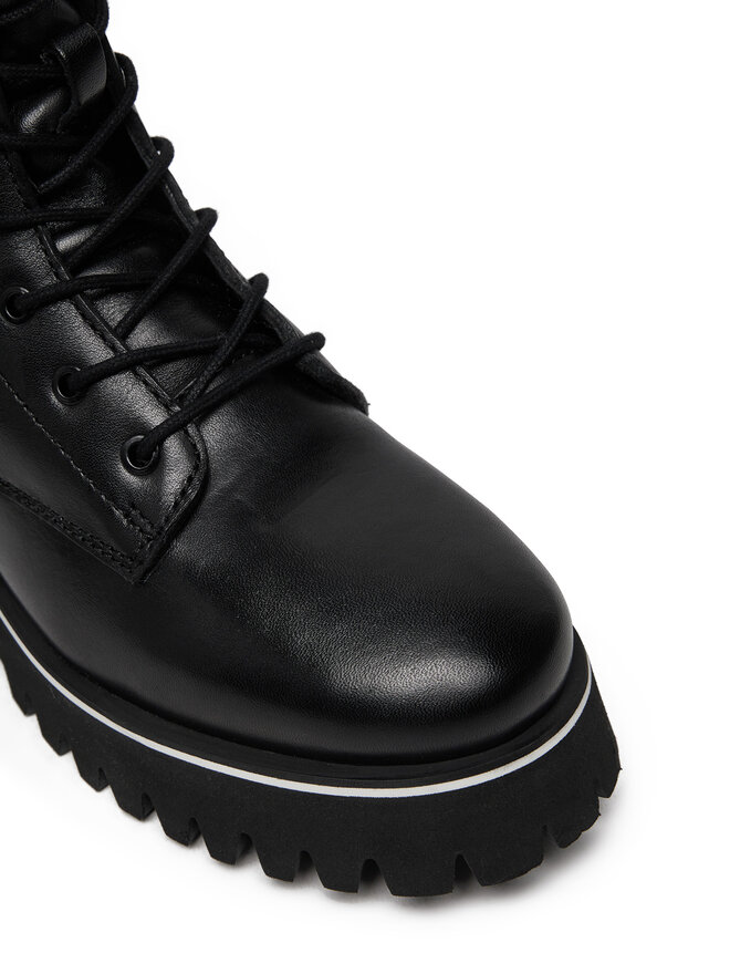 Patrizia Pepe Botine Patrizia Pepe PJ865 Negru