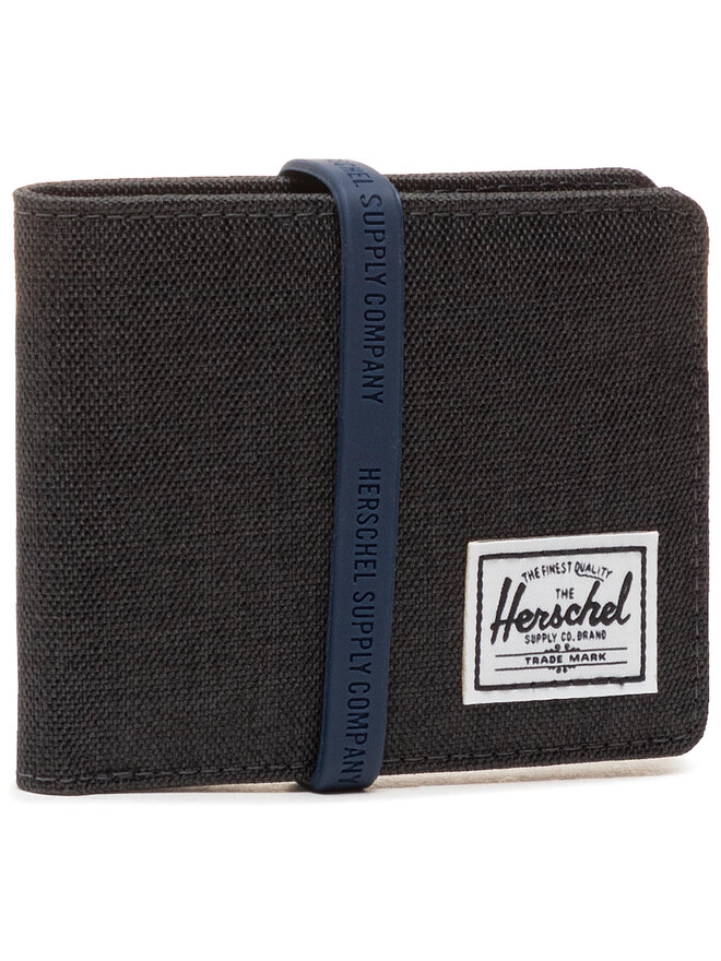 Herschel Голям мъжки портфейл Herschel Roy C 10766-02090 Черен