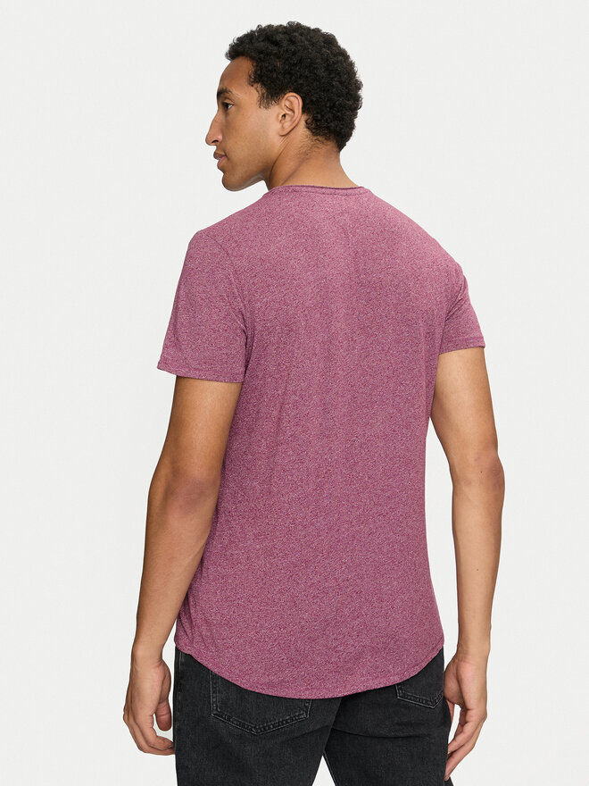 Tommy Jeans Tommy Jeans Marškinėliai Jaspe DM0DM09586 Violetinė Slim Fit