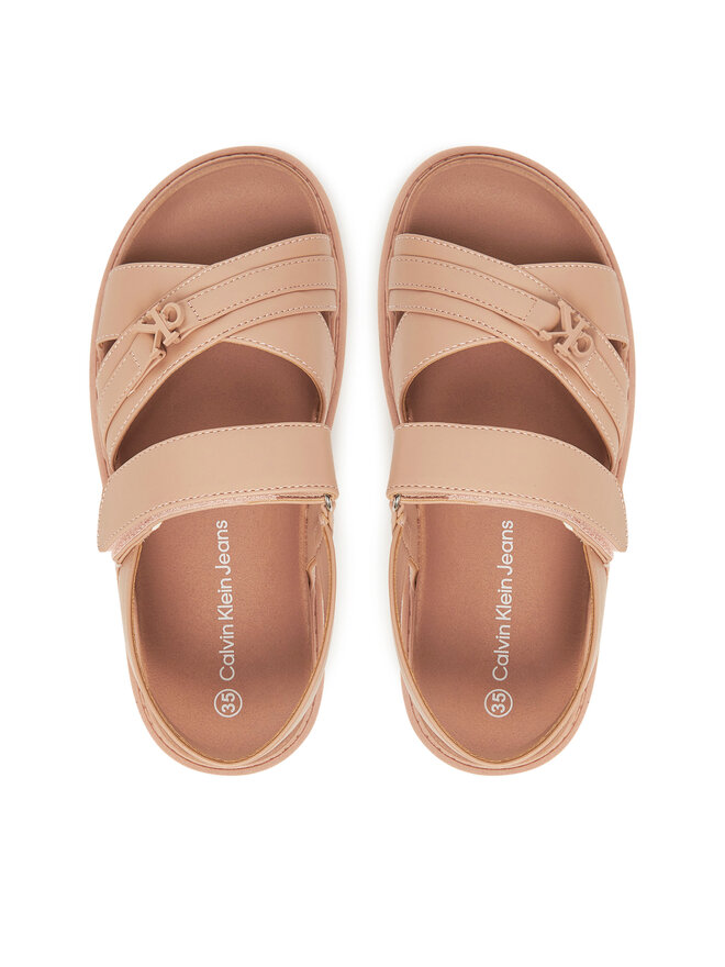 Calvin Klein Jeans Sandales Calvin Klein Jeans V3A2-82044-1013 S Brūns