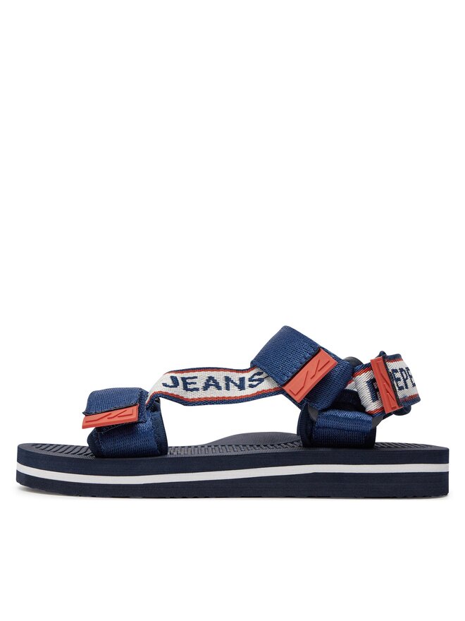 Pepe Jeans Sandali Pepe Jeans Pool One B PBS70063 Mornarsko modra