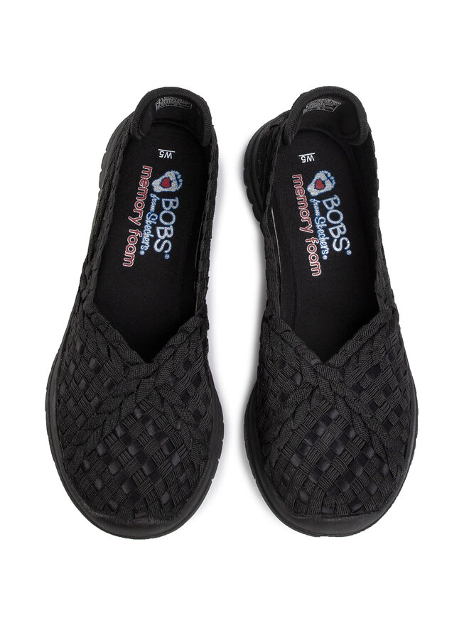 Pusba iai Skechers BOBS Pureflex3 Wonderlove 31860 BBK Juoda eavalyne.lt