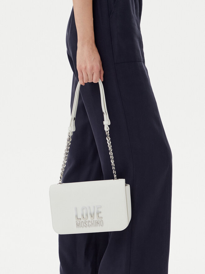 LOVE MOSCHINO Τσάντα LOVE MOSCHINO JC4254PP0MKD0100 Λευκό