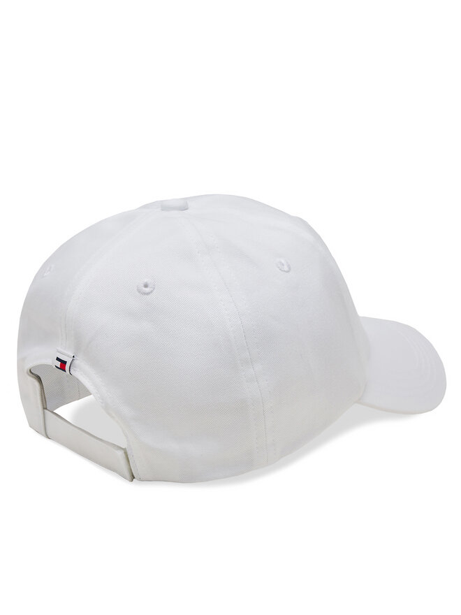 Tommy Hilfiger Kšiltovka Tommy Hilfiger Linear Logo AM0AM12024 Bílá