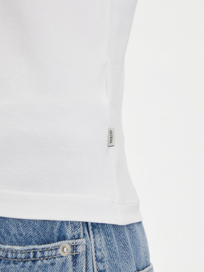 Guess Jeans Guess Jeans Camiseta W5GI24 J1314 Blanco Regular Fit