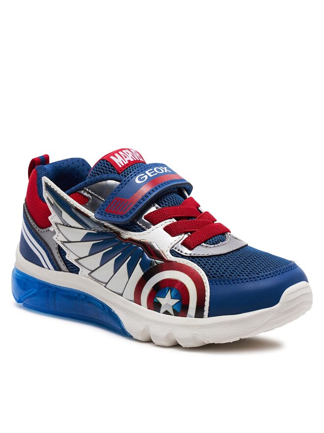 Geox Сникърси Geox J Ciberdron Boy J45LBB 01454 C0200 D Син