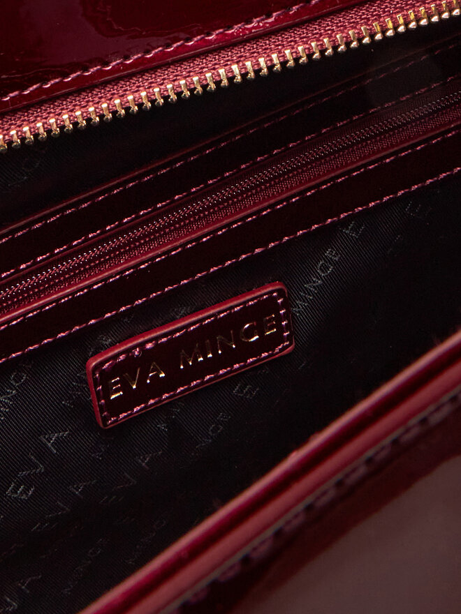 Eva Minge Handtasche Eva Minge R-01 Dunkelrot
