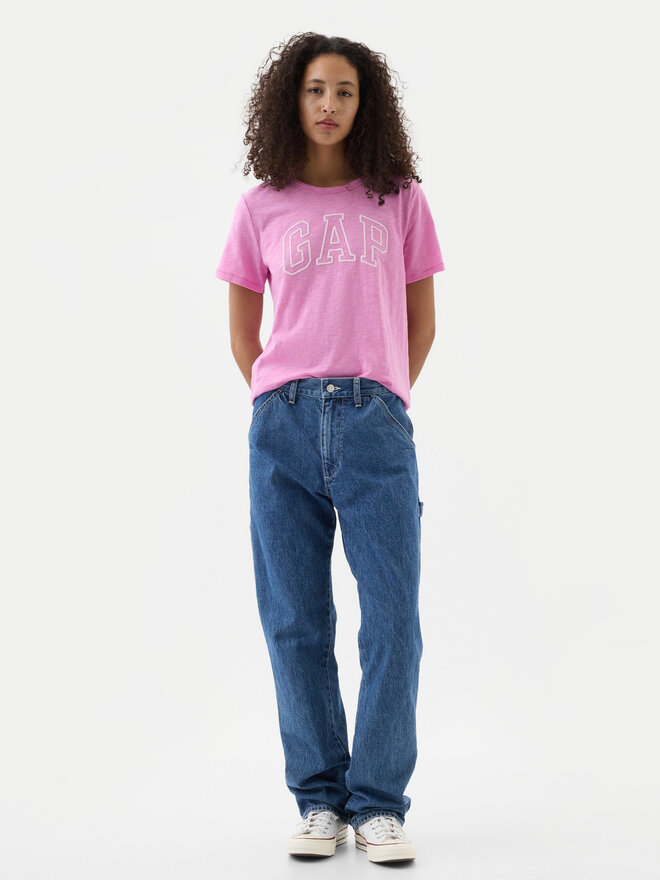 Gap Gap Marškinėliai 871344-03 Rožinė Regular Fit