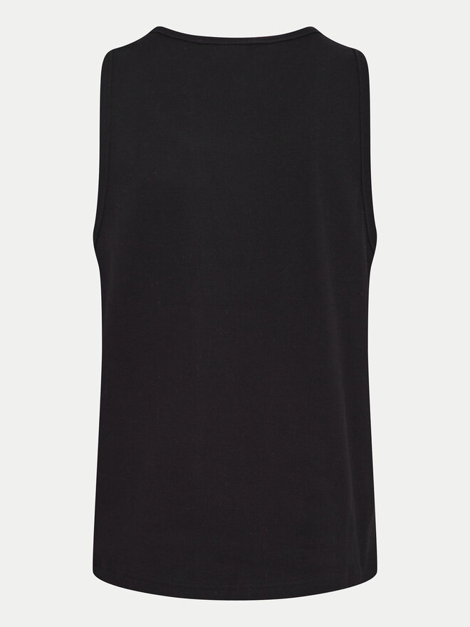 Solid Solid Tank-Top 21108248 Schwarz Regular Fit