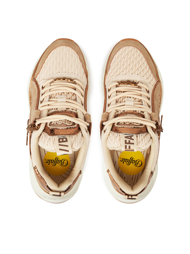 Buffalo Sneakersy Buffalo Binary Quilt 1636305 Beżowy