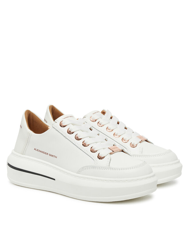 Alexander Smith Sneakersy Alexander Smith Lancaster ASBBLSW 1804 Biały