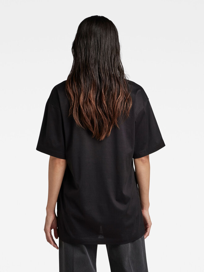 G-Star Raw G-Star Raw Majica D22746-C539-6484 Črna Relaxed Fit