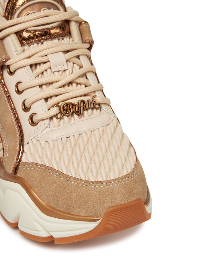 Buffalo Sneakersy Buffalo Binary Quilt 1636305 Beżowy