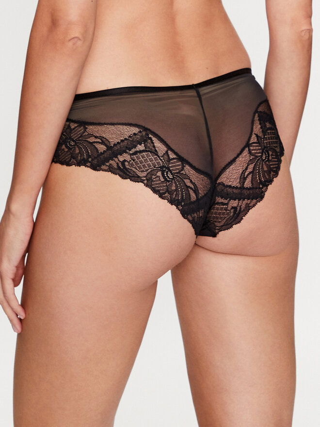 Chantelle Chantelle Klassischer Damenslip Orangerie C17Q40 Schwarz