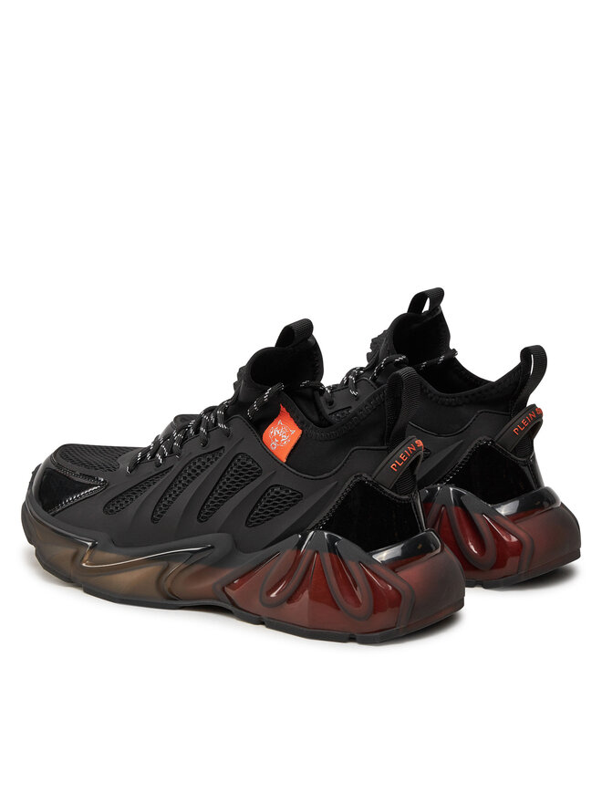 Plein Sport Снікерcи Plein Sport The Flame Gen.X.02 Tiger PACS USC0435 STE003N Чорний