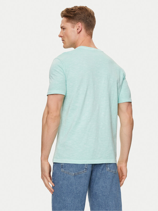 United Colors Of Benetton United Colors Of Benetton Marškinėliai 3F98U1092 Žalia Regular Fit