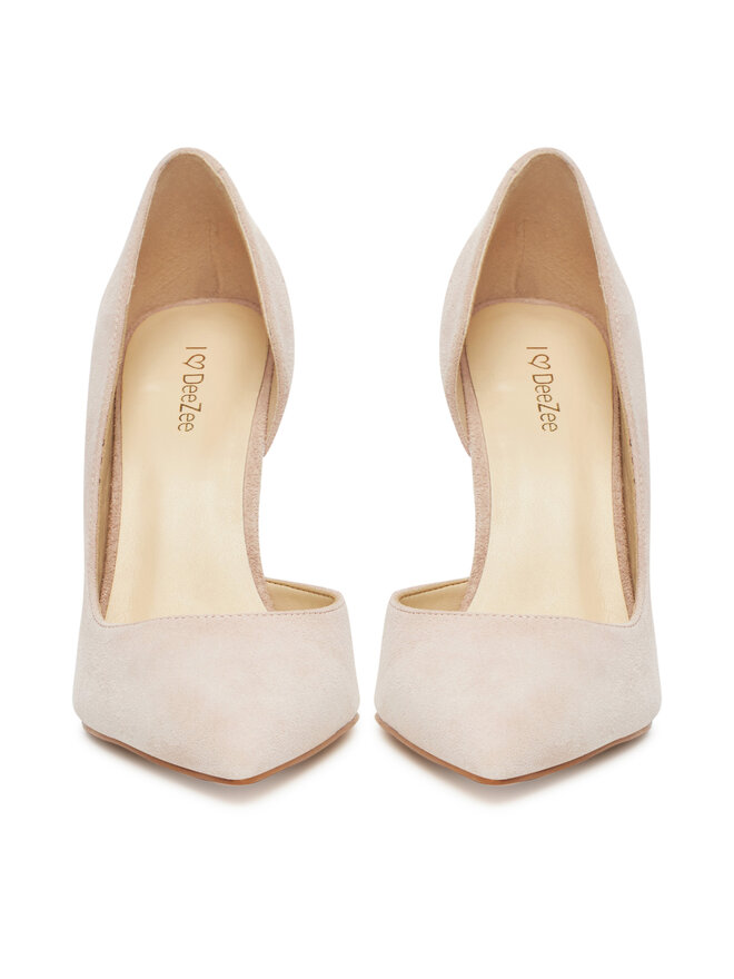 DeeZee High Heels DeeZee DZ-09A Beige