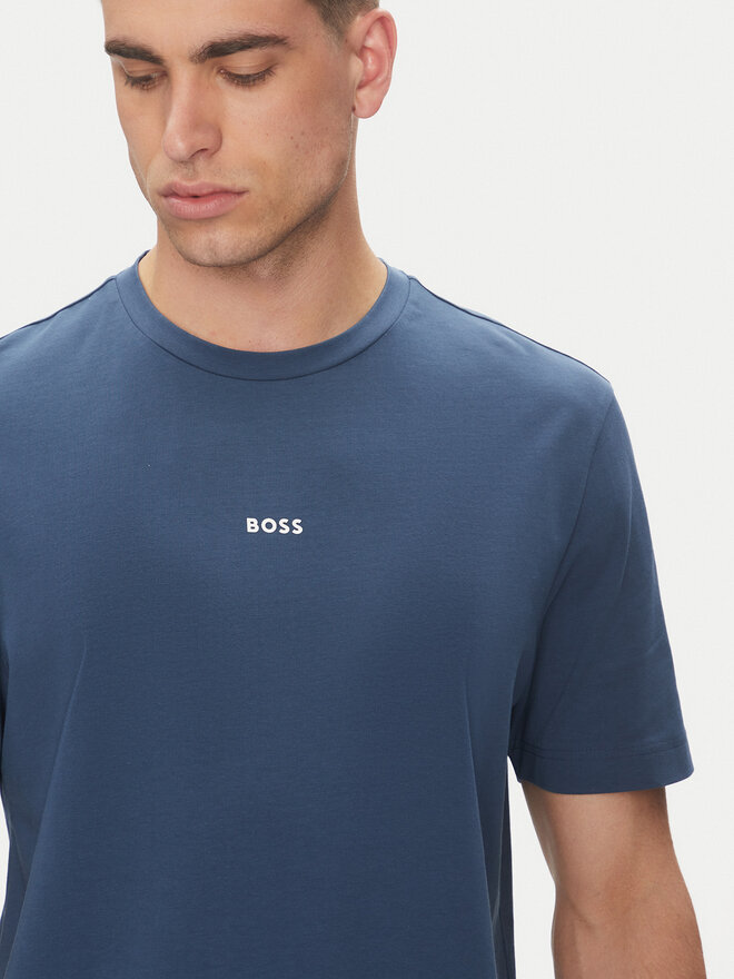 BOSS BOSS T-Shirt Tchup 50473278 Blau Relaxed Fit
