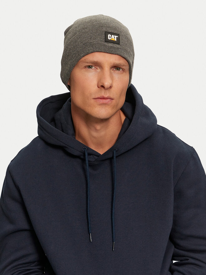 CATerpillar Cepure CATerpillar Logo Knit 1120038-004 Pelēks
