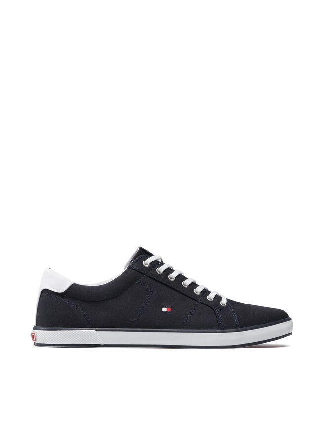 Tommy Hilfiger Πάνινα παπούτσια Tommy Hilfiger Harlow 1D FM0FM00596 Σκούρο μπλε