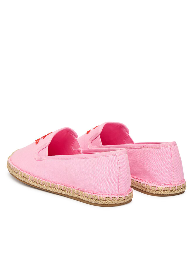 Tommy Hilfiger Espadrilles Tommy Hilfiger Th Script Summer Espadrille FW0FW09240 Rosa