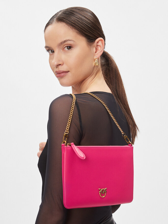 PINKO Borsetta Pinko Flat Classic AI 23-24 PCPL 100455 A0F1 Rosa
