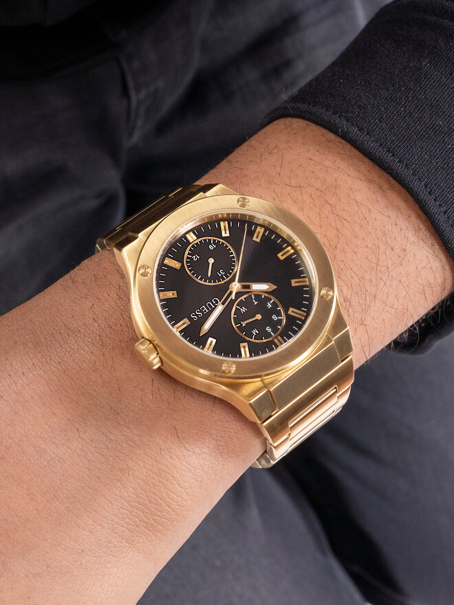 Guess Zegarek Guess GW0795G4 Złoty