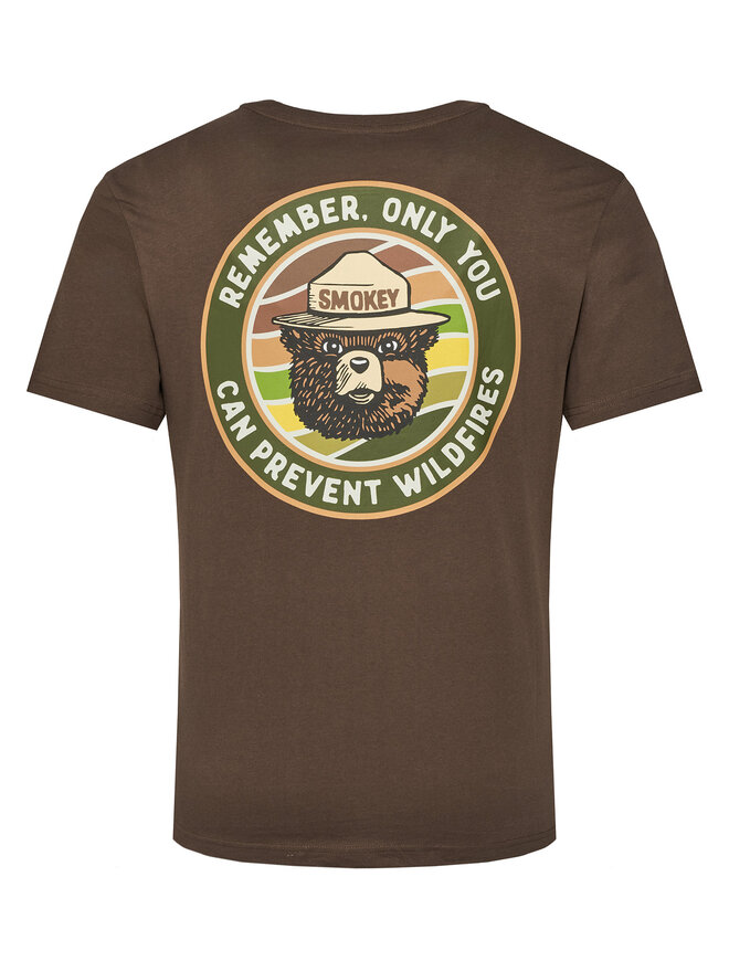 Element Element Camiseta Sbxe Prevent ELYZT00488 Marrón Regular Fit