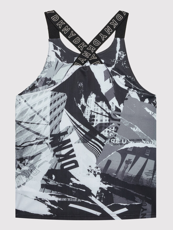 DKNY DKNY Felső D35S09 M Fekete Regular Fit