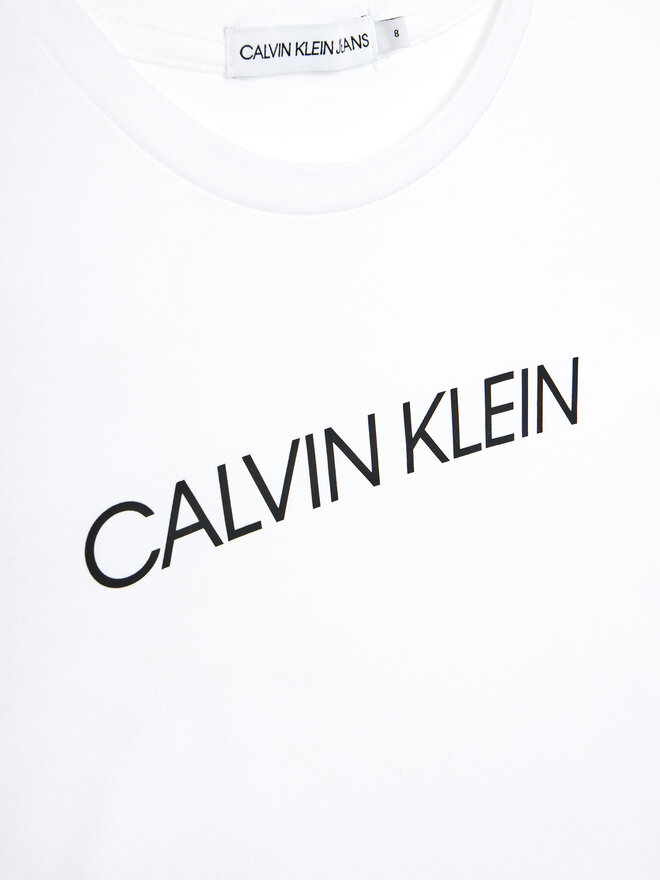 Calvin Klein Jeans Calvin Klein Jeans T-Shirt IG0IG00380 Λευκό Regular Fit
