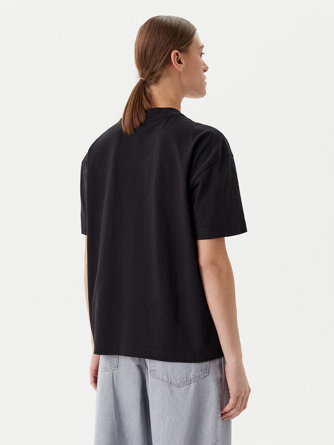 Calvin Klein Jeans Calvin Klein Jeans T-Shirt Placed Institutional J20J225539 Μαύρο Relaxed Fit
