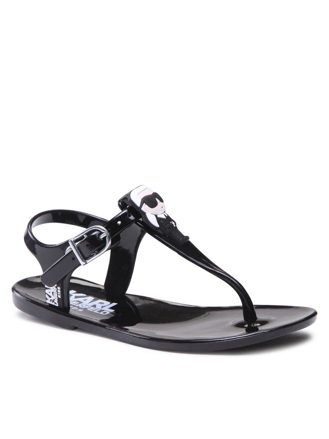 Japonki Karl Lagerfeld Kids Z19098 Czarny | eobuwie.com.pl