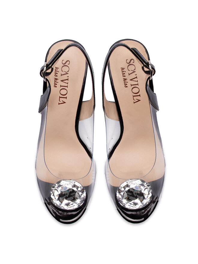 Sca'viola Sandalen Sca'viola G-17 Transparent