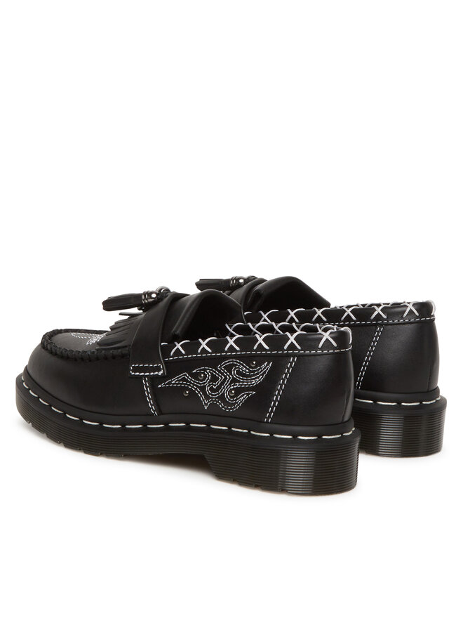 Dr. Martens Μοκασίνια Dr. Martens Adrian Gothic Americana DM31626001 Μαύρο