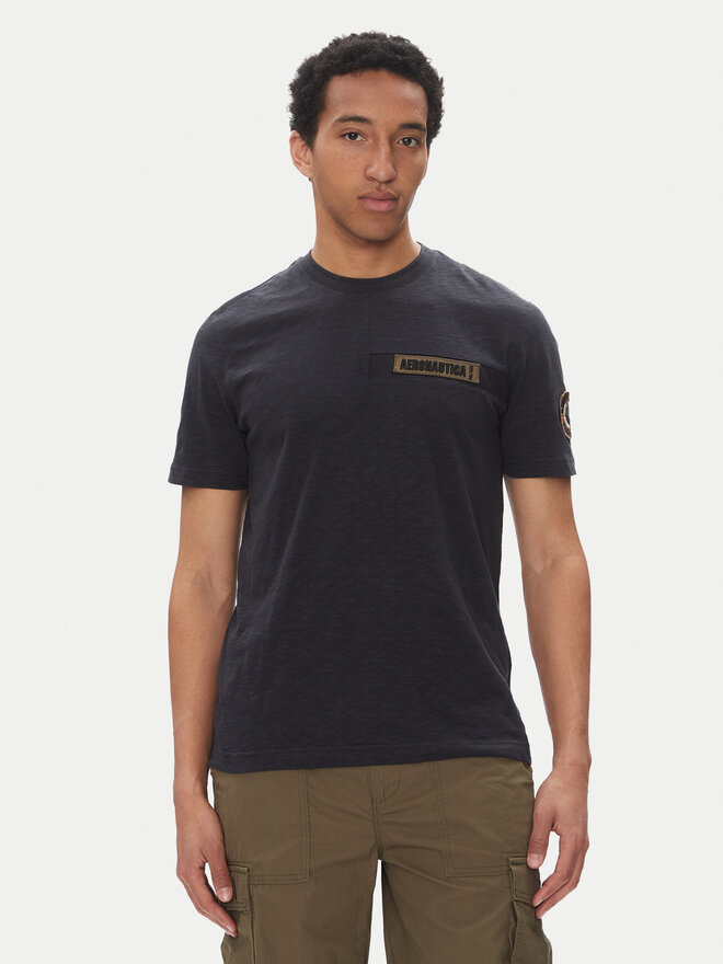 Aeronautica Militare Aeronautica Militare Póló 251TS2425J680 Sötétkék Regular Fit