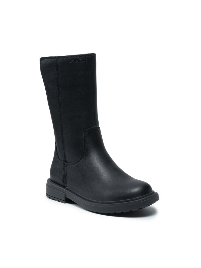 Geox Kozačky Geox J Eclair G.E J169QE 000BC C9999 M Černá